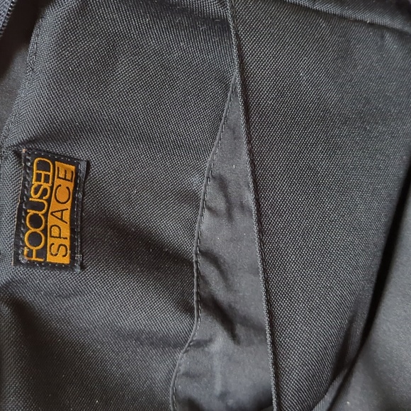 Focused Space. Unisex Tribal Print Backpack. Zippered Front Pocket. - Picture 7 of 14